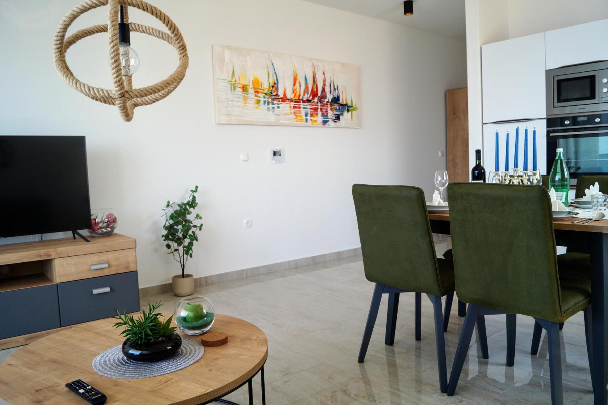 Apartment Ivona With Beautiful Seaview ماكارسكا المظهر الخارجي الصورة